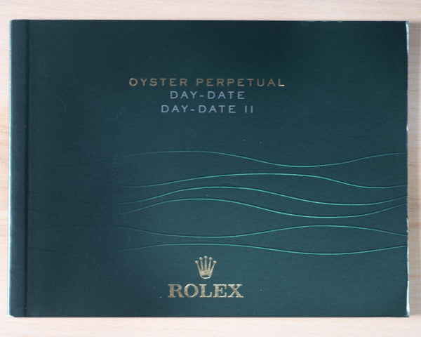 Original Rolex Oyster Perpetual DAY-DATE II in ENGLISH LANGUAGE.