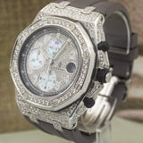 Audemars Piguet Royal Oak Offshore Chronograph Aftermarket Diamond Paved
