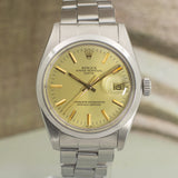 Rolex 1500 Oyster Perpetual Date " Champagne Dial"