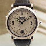 Gerald Genta “BackTimer” Limited Edition in 18K White Gold