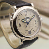 Gerald Genta “BackTimer” Limited Edition in 18K White Gold