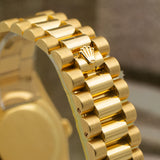Rolex Day-Date 36 Meteorite Diamond Dial in Yellow Gold