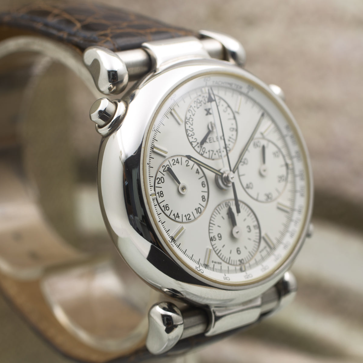 Kelek GMT Chronograph in Steel