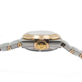 Omega Constellation Red Gold on Steel 27mm with Diamonds
