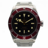 Tudor Heritage Black Bay Burgundy "Rose Logo"