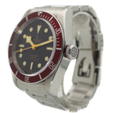 Tudor Heritage Black Bay Burgundy "Rose Logo"