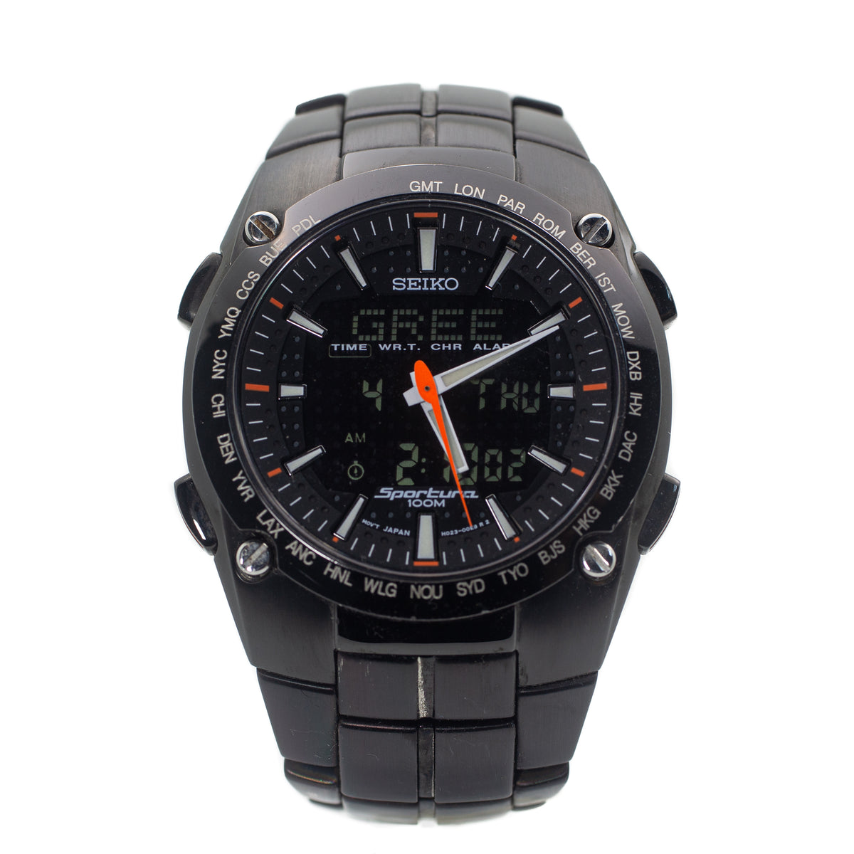 Seiko Sportura World Timer