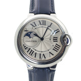 Cartier Ballon Bleu de Cartier Moonphase 37mm in Steel