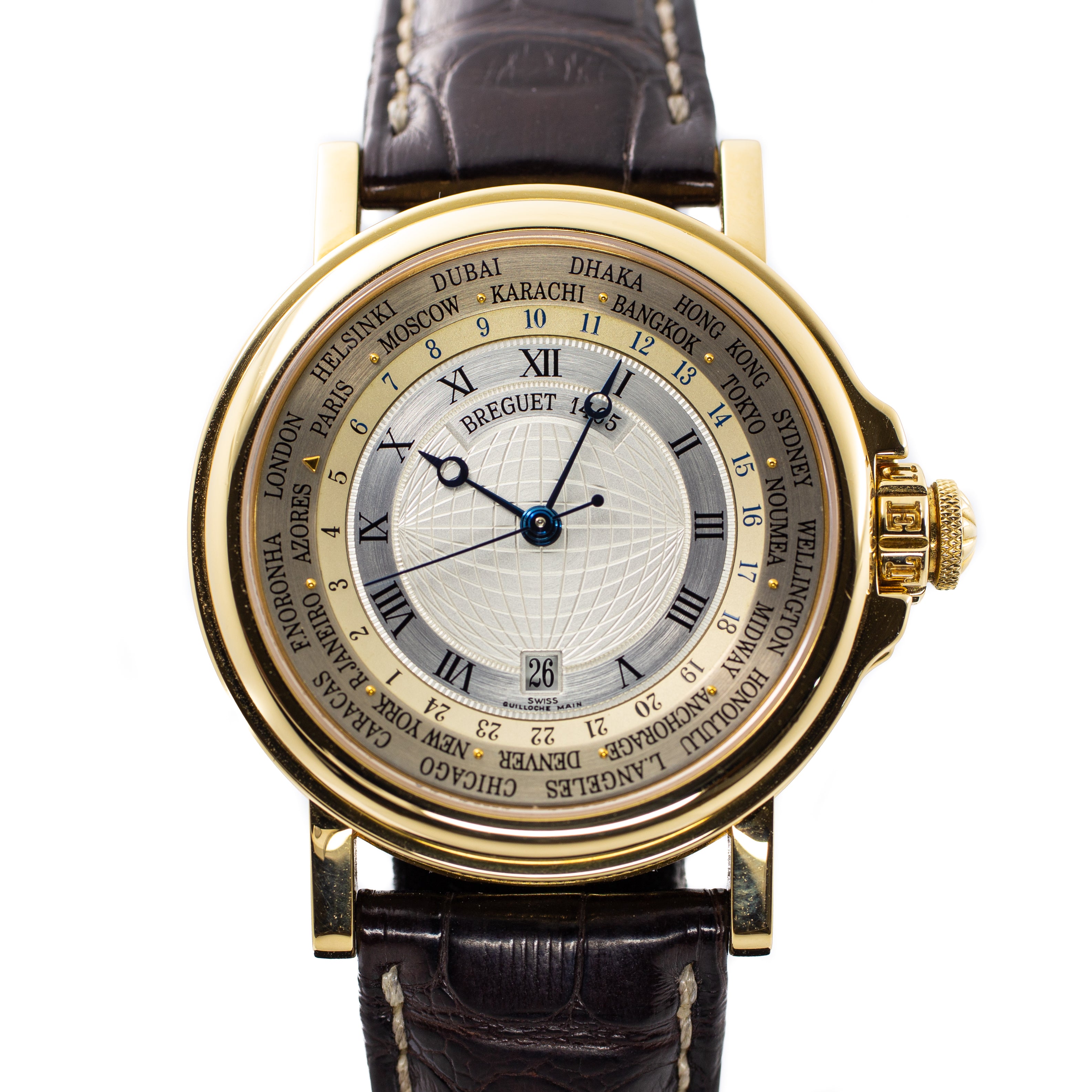 Breguet Marine Hora Mundi World Time in Yellow Gold Martin Luxury