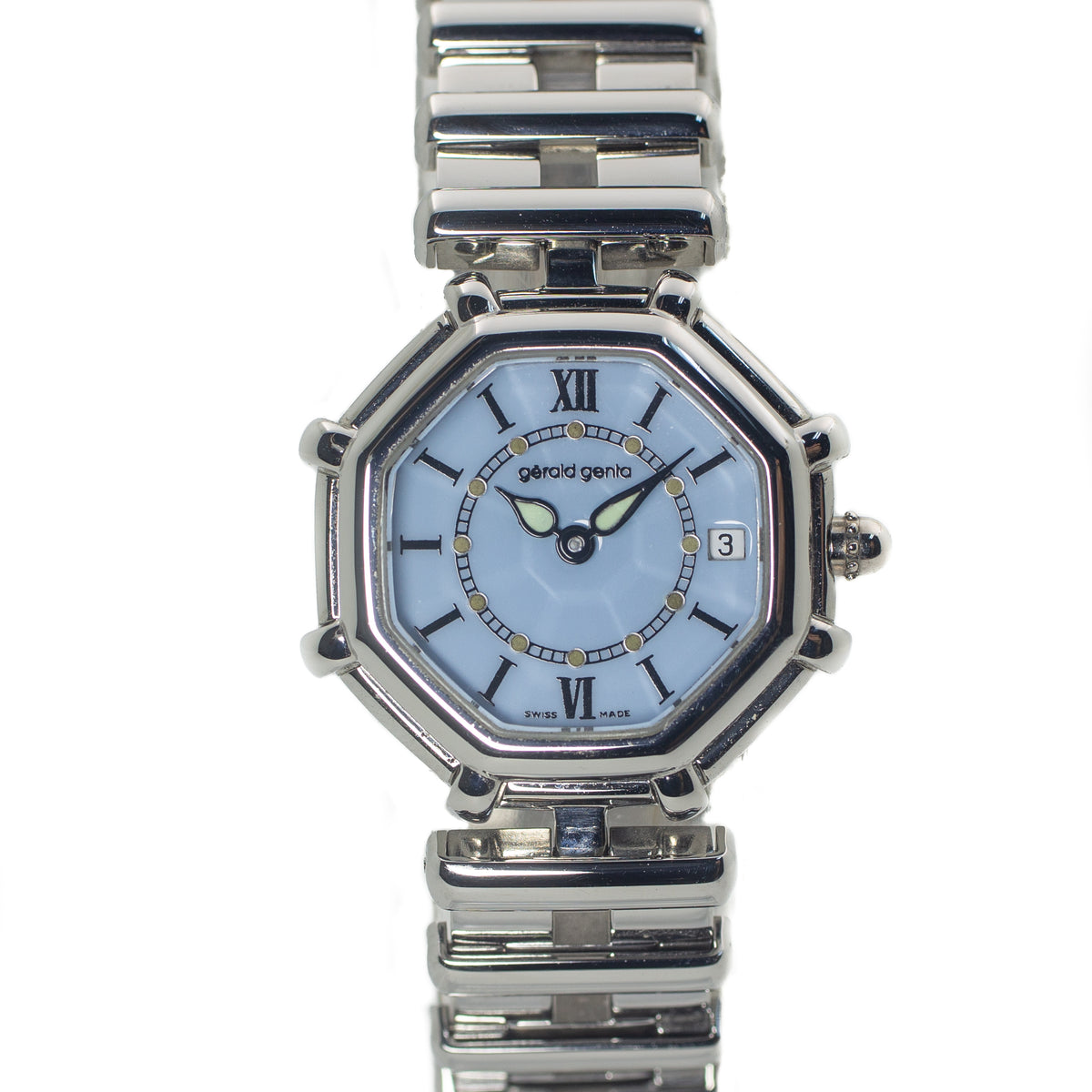 Gerald Genta Success Ladies Quartz Blue Dial