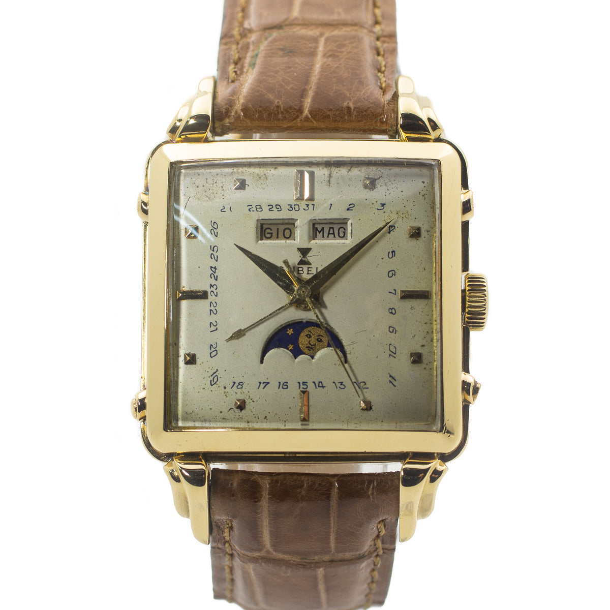 Gubelin Triple Calendar Moonphase in Yellow Gold