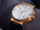 Breguet Marine Chronographe in Rose Gold