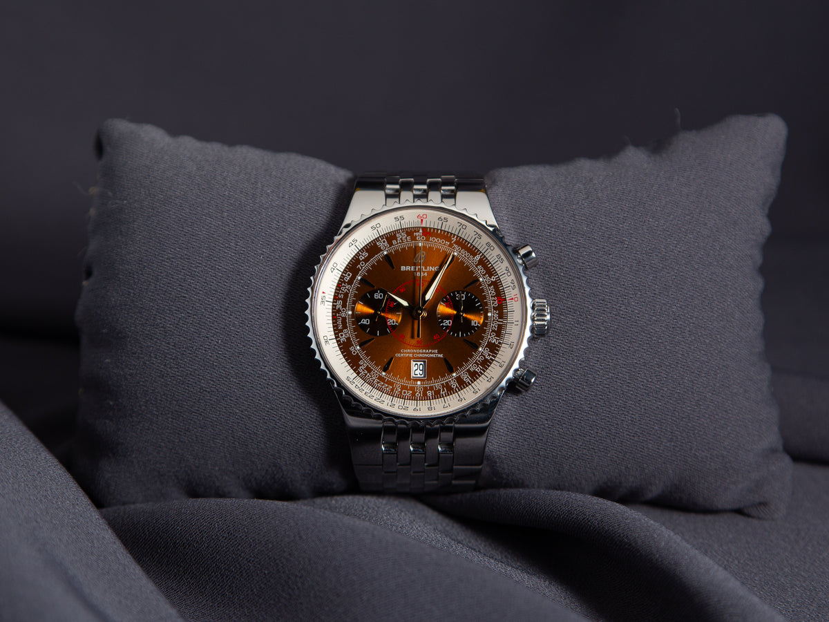 Breitling Montbrillant Legende Chronograph Bronze Dial