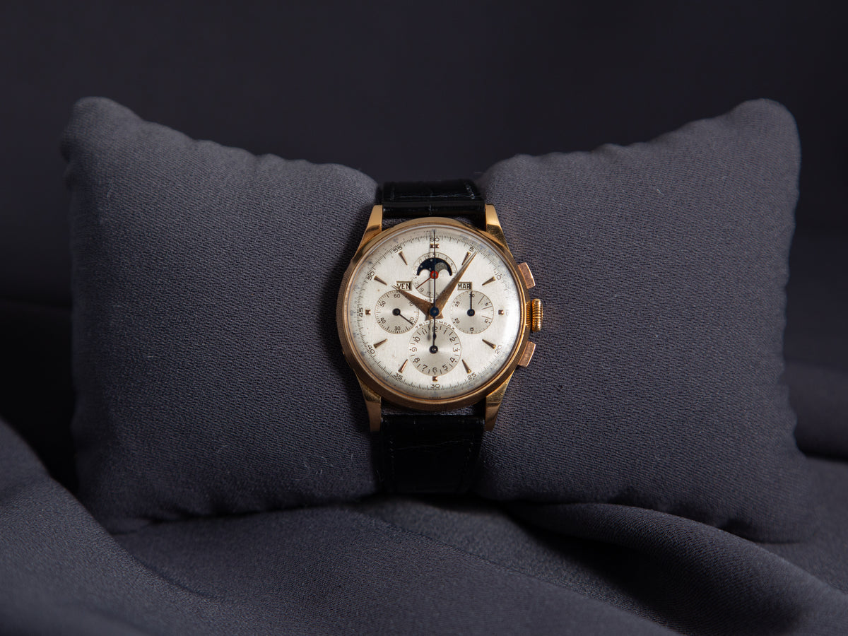 Universal Geneve Tri-Compax in Rose Gold