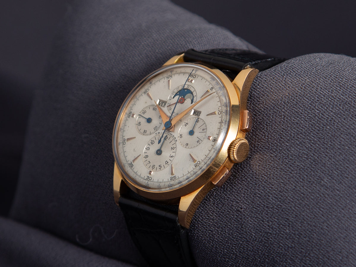 Universal Geneve Tri-Compax in Rose Gold