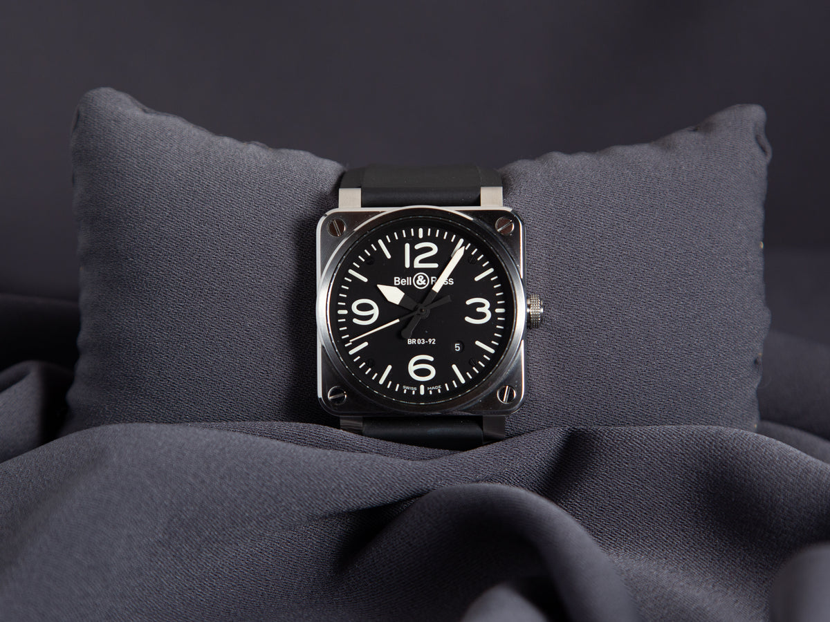 Bell & Ross Aviation 42 in Steel
