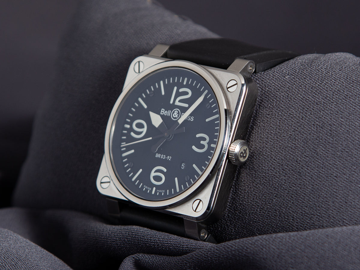 Bell & Ross Aviation 42 in Steel