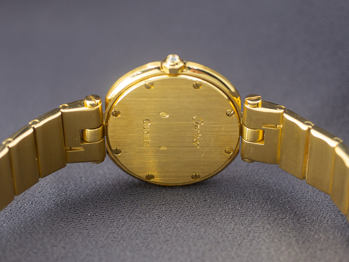 Cartier Santos Ronde Vendome 32 Quartz in Yellow Gold