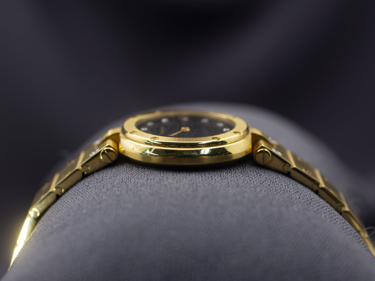 Cartier Santos Ronde Vendome 32 Quartz in Yellow Gold