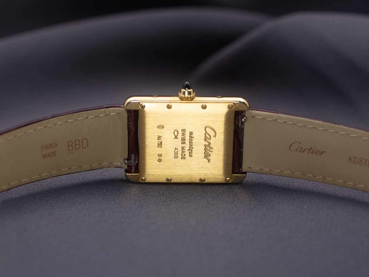 Cartier Tank Louis Cartier Medium in Yellow Gold