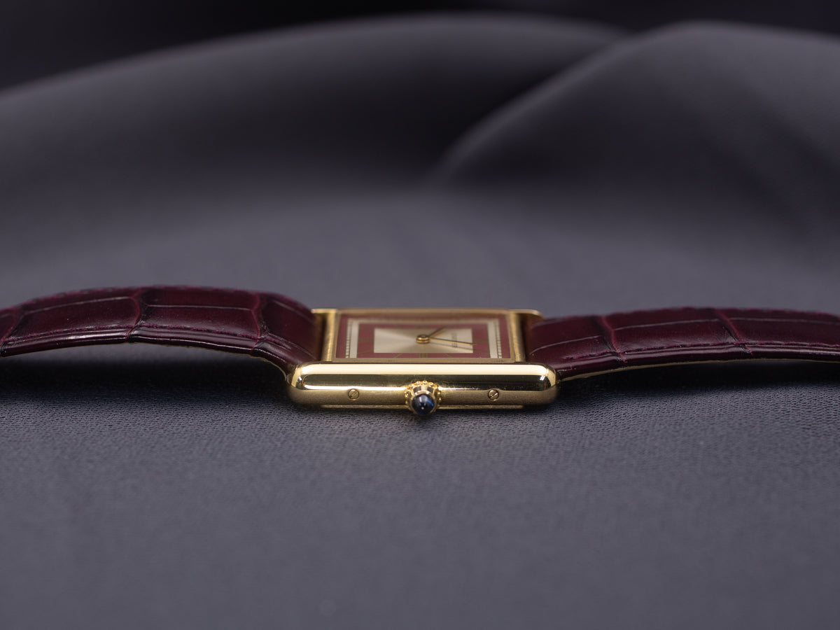 Cartier Tank Louis Cartier Medium in Yellow Gold