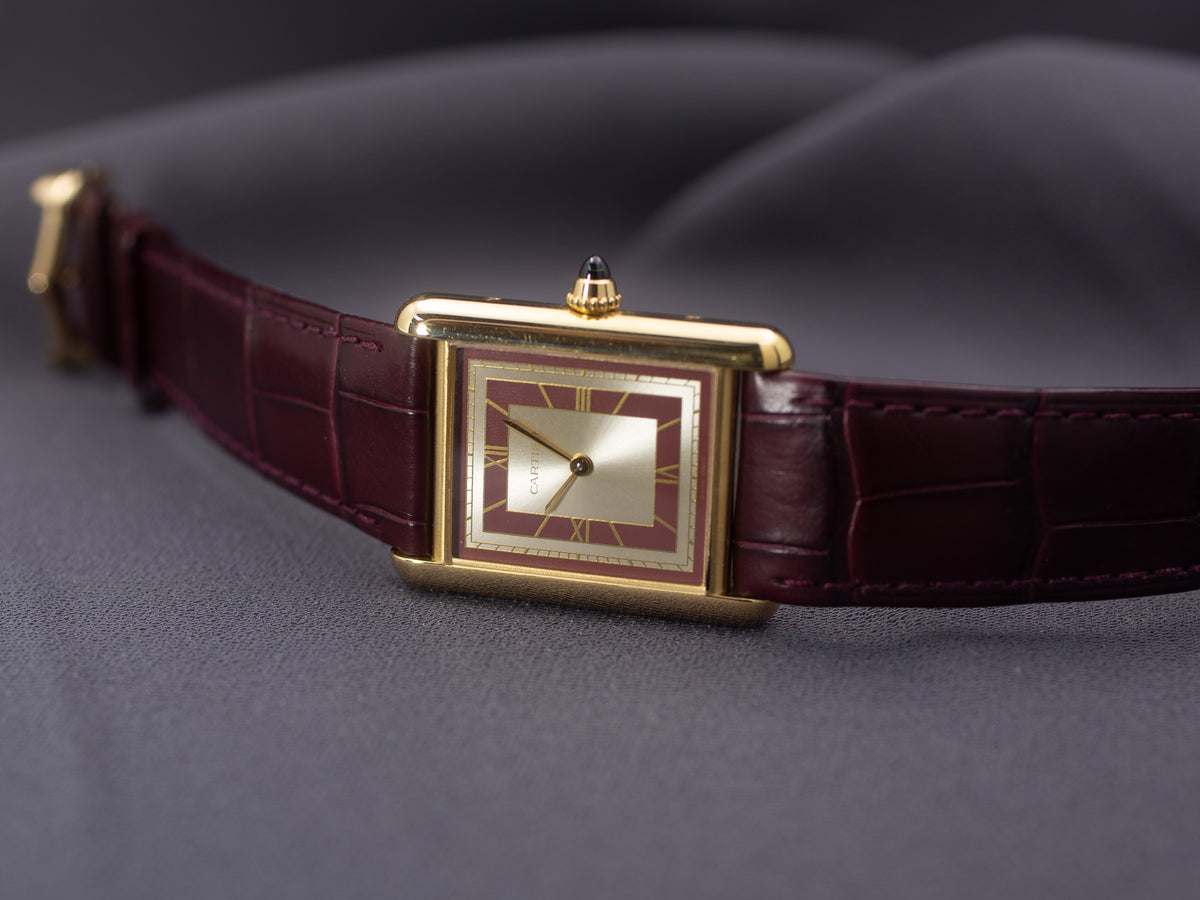 Cartier Tank Louis Cartier Medium in Yellow Gold