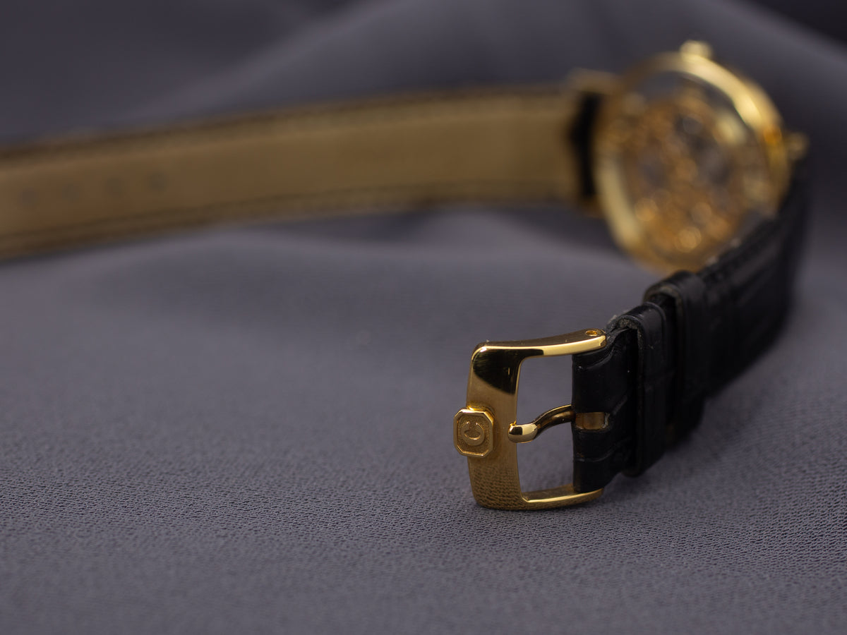 Chopard L.U.C Happy Diamonds Skeleton in Yellow Gold