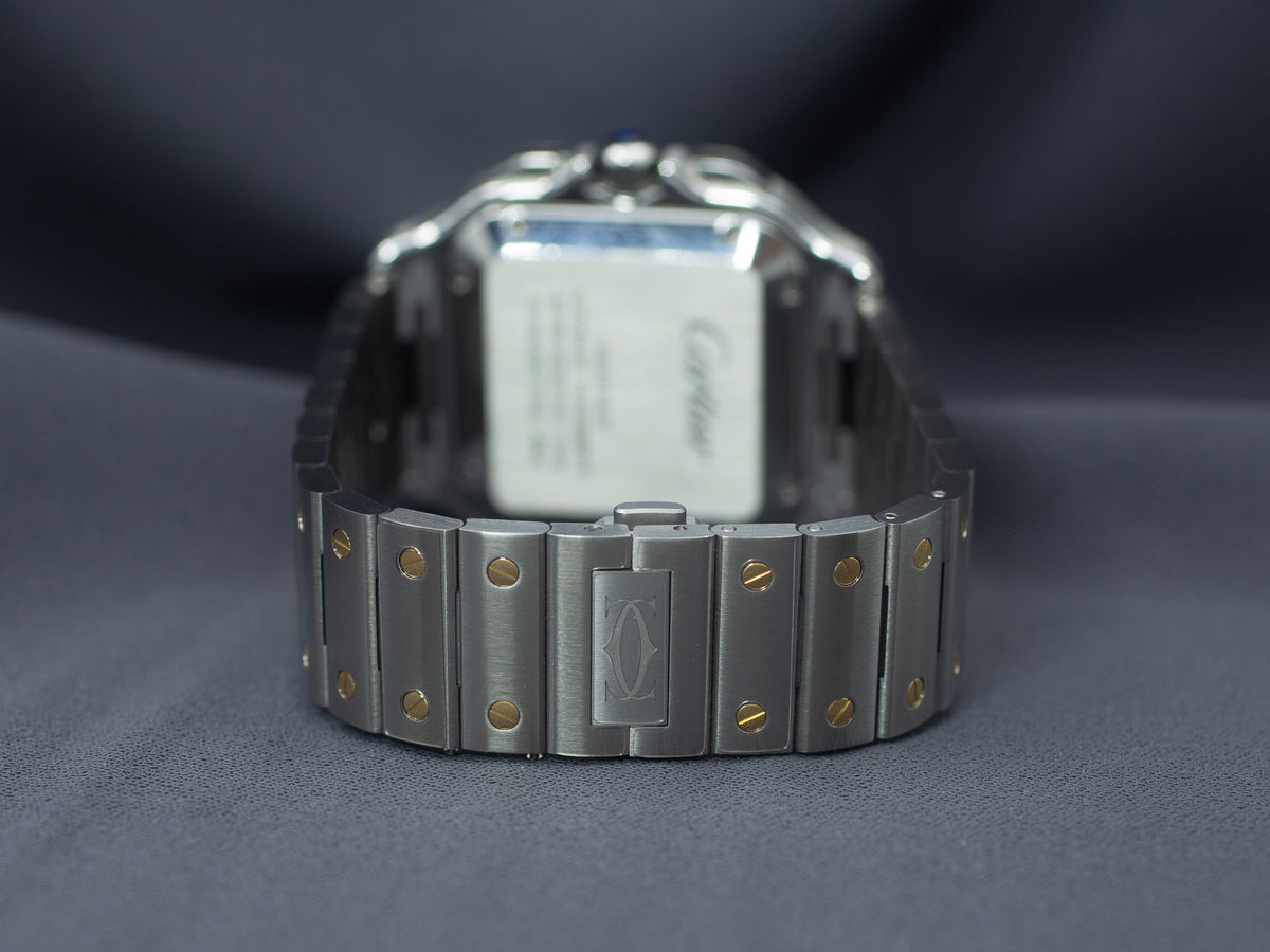 Cartier Santos de Cartier Chronograph Large in Yellow Gold & Steel