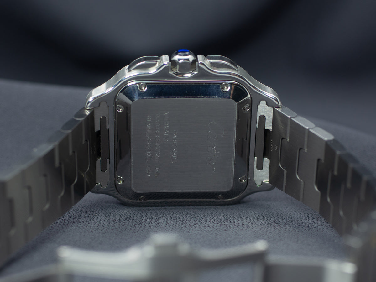 Cartier Santos de Cartier Chronograph Large in Yellow Gold & Steel