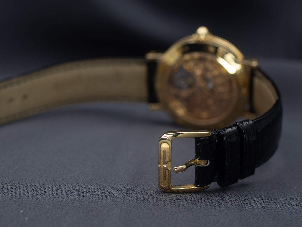 Gerald Genta Arena Tourbillon in Yellow Gold