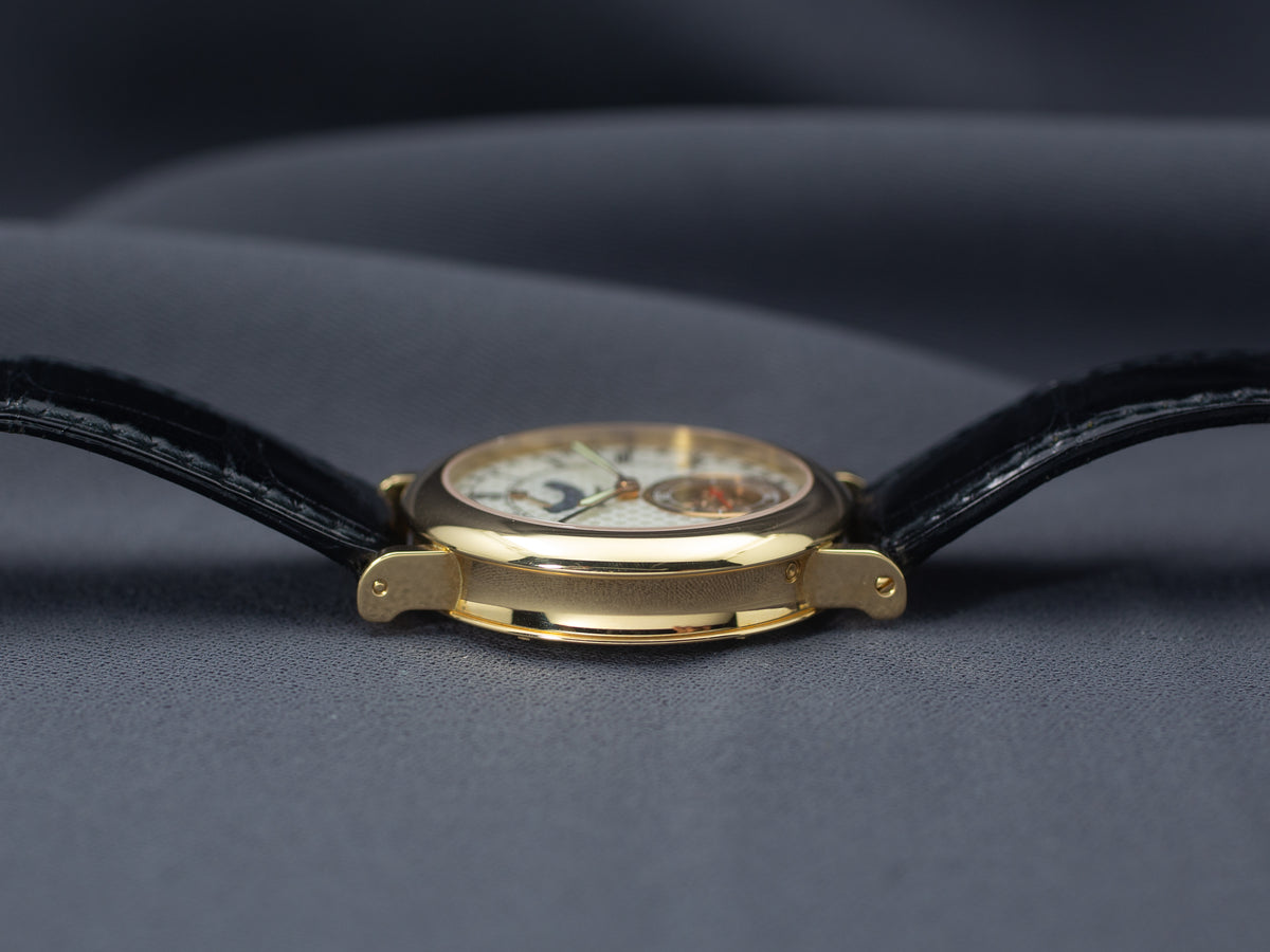 Gerald Genta Arena Tourbillon in Yellow Gold