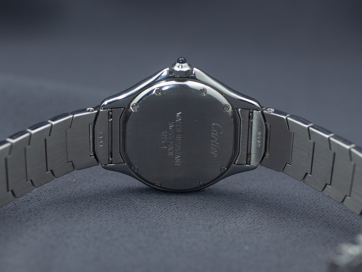 Cartier Cougar Godron Small Quartz in Steel