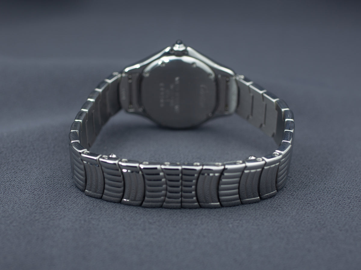 Cartier Cougar Godron Small Quartz in Steel