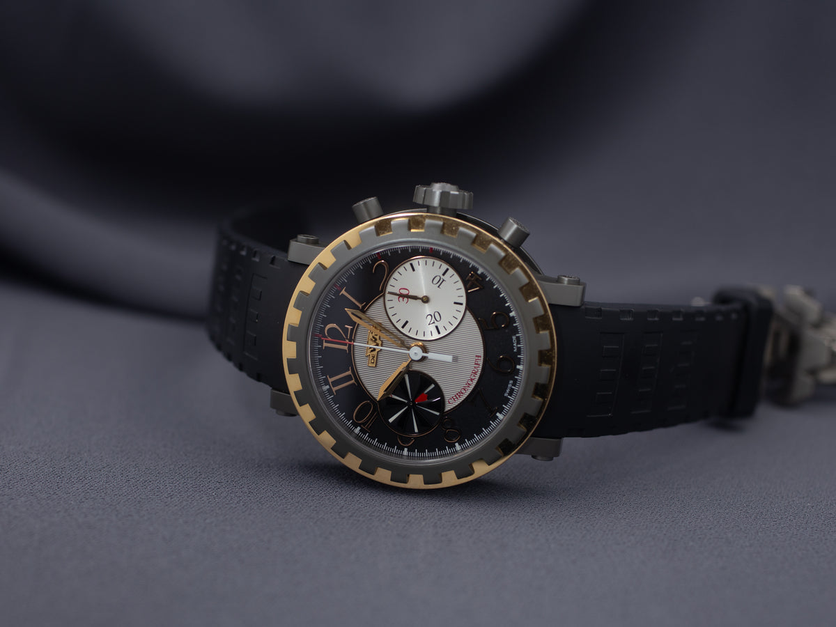 DeWitt Academia Chronographe Sequential in Titanium