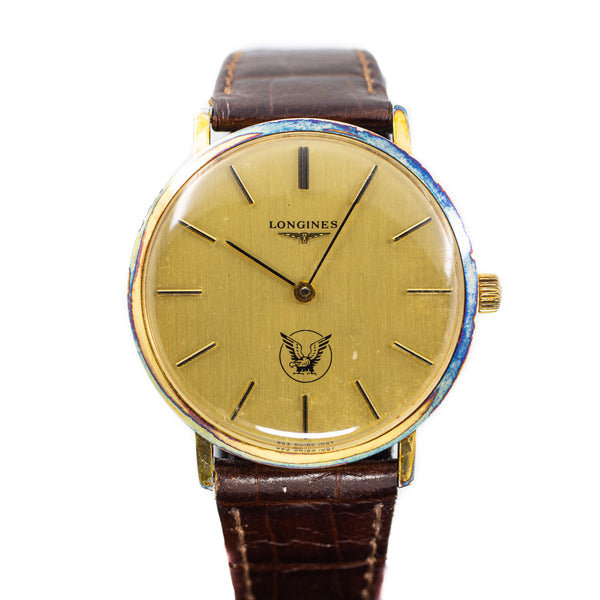 Longines Vintage Conquest Gold Plated "Taisho Pharmaceutical"
