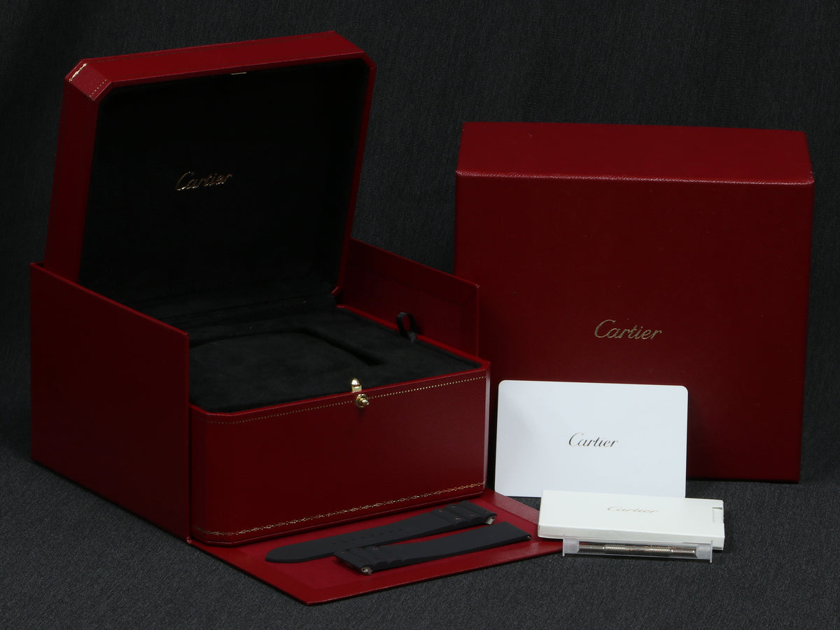 Cartier Santos de Cartier Chronograph Large in Yellow Gold & Steel