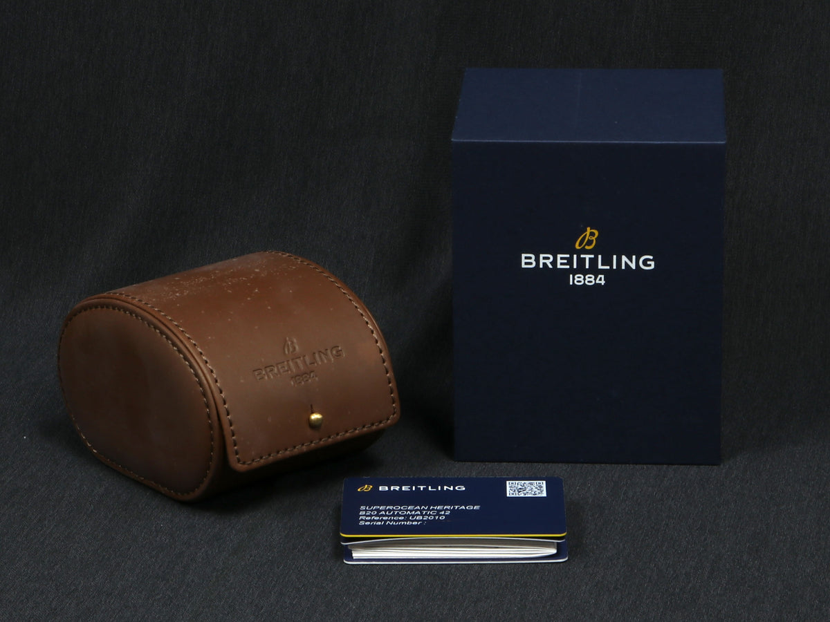 Breitling Superocean Heritage B20 Automatic 42 in Red Gold & Steel