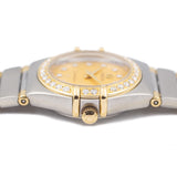 Omega Constellation Quartz in Steel and Gold