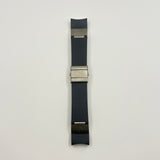 Authentic Ulysse Nardin Rubber Strap With Titanium Folding Clasp