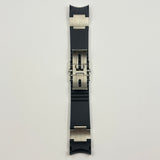 Authentic Ulysse Nardin Rubber Strap With Titanium Folding Clasp