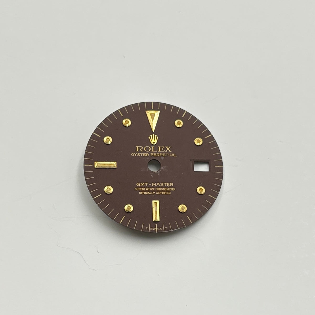 Authentic Rolex GMT-Master Rootbeer Nipple Dial