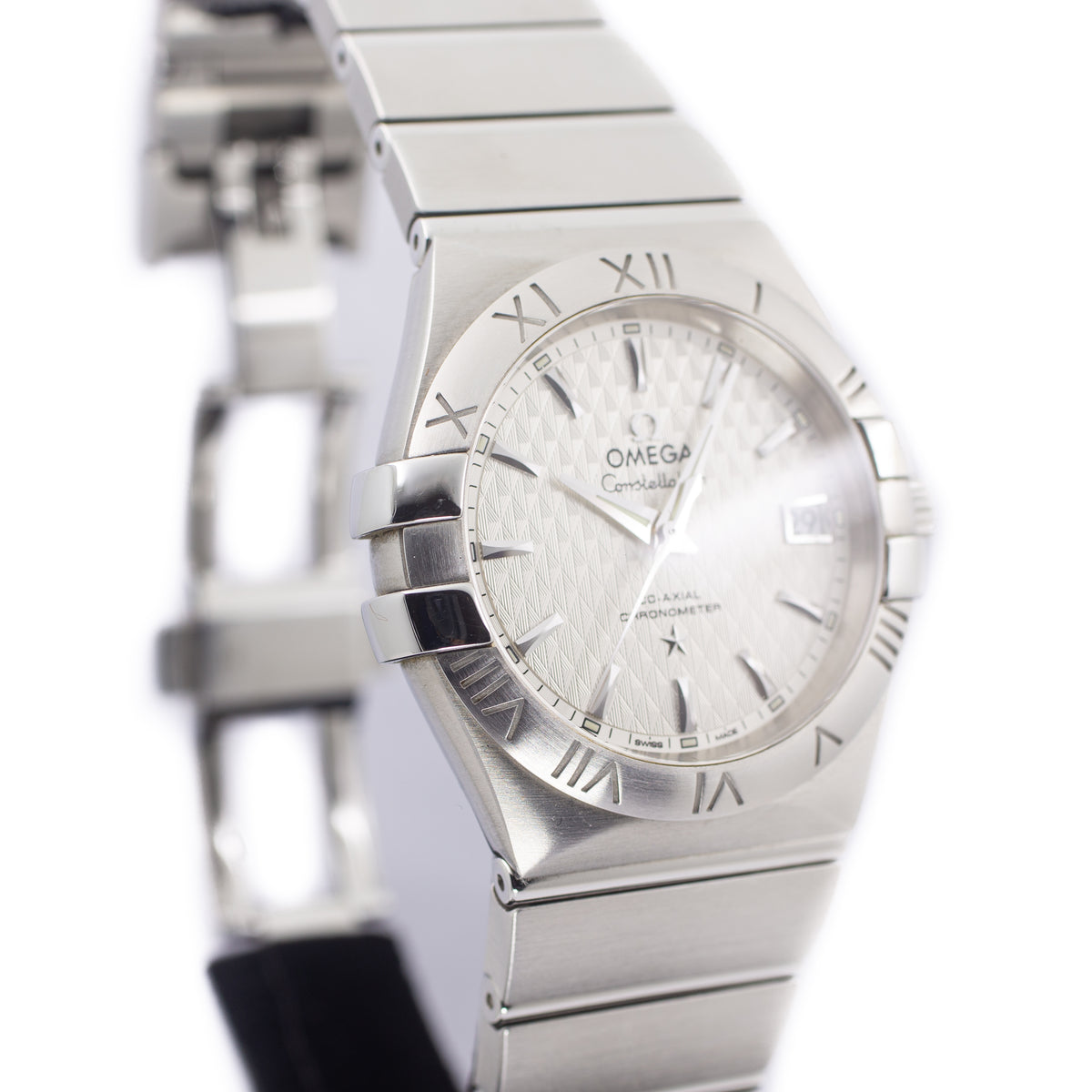 Omega Constellation in Steel