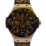 Hublot Big Bang Broderie Sugar Skull Yellow Gold Diamond