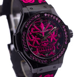 Hublot Big Bang Broderie Sugar Skull Fluo Hot Pink