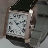 Cartier Tank Francaise in 18K White Gold
