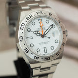 Rolex Explorer II 42 White Dial