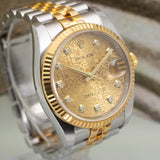 Rolex Datejust 36 In Yellow Gold and Steel