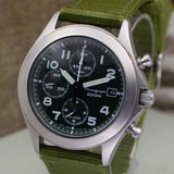 Seiko Military Chrono Quartz