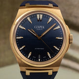 Czapek Antarctique Mount Erebus Deep Blue Rose Gold
