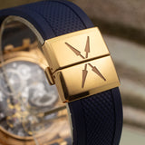 Czapek Antarctique Mount Erebus Deep Blue Rose Gold